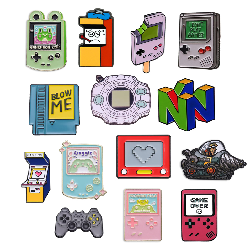 Gaming Console Old School - الكرتون الإبداعية لعبة رقمية وحدة التحكم