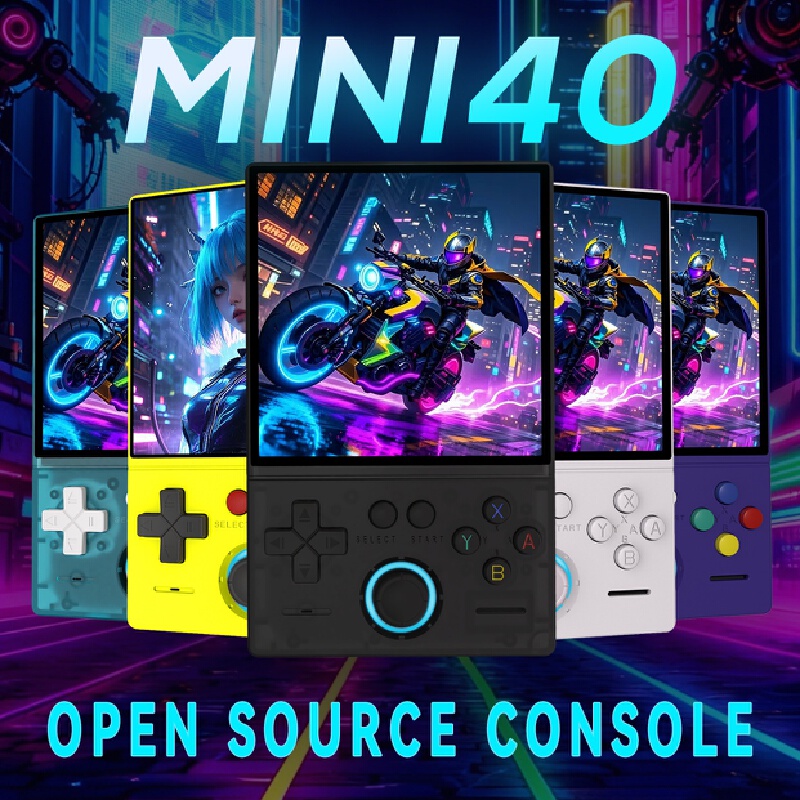 Gaming Console Options - أجهزة ألعاب محمولة ريترو ميني 40،