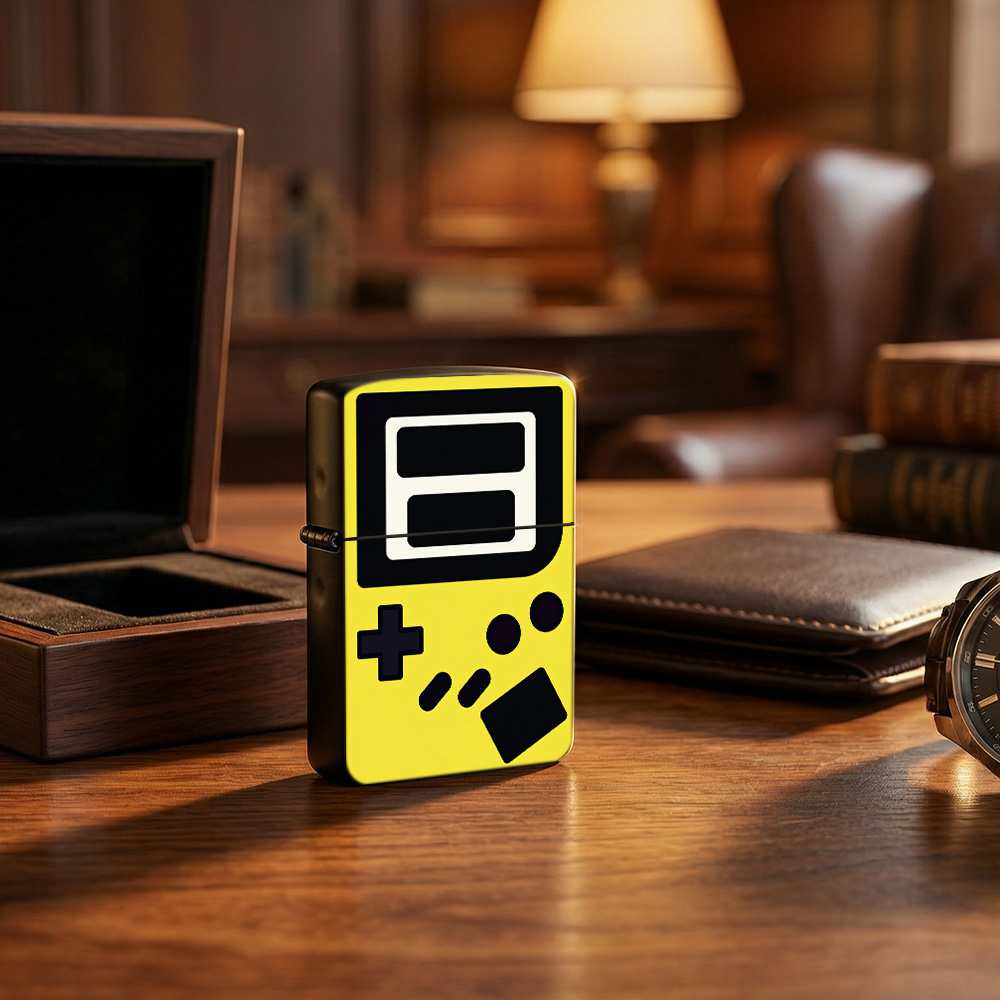 ولاعة ألعاب ريترو بتصميم قابل  - مراجعة Retro.Gaming Console Yellow وسعره